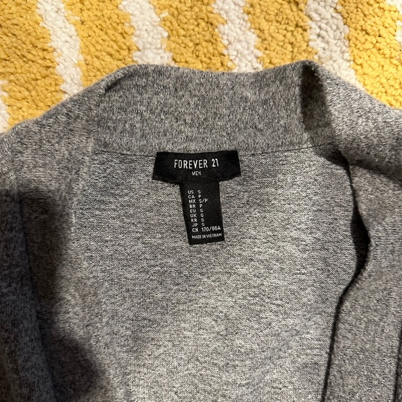 Forever 21 Cardigan Oversized Fit US Small - Picture 3 of 3